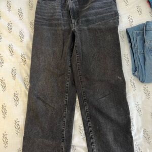 Madewell Men's Dark Gray Relaxed Jeans